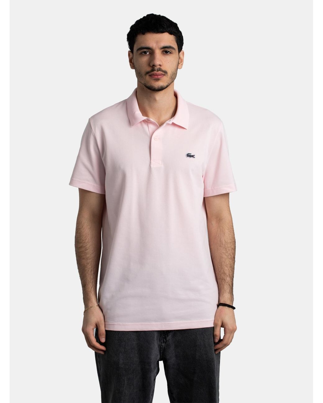 Lacoste Poloshirt in Pink für Herren