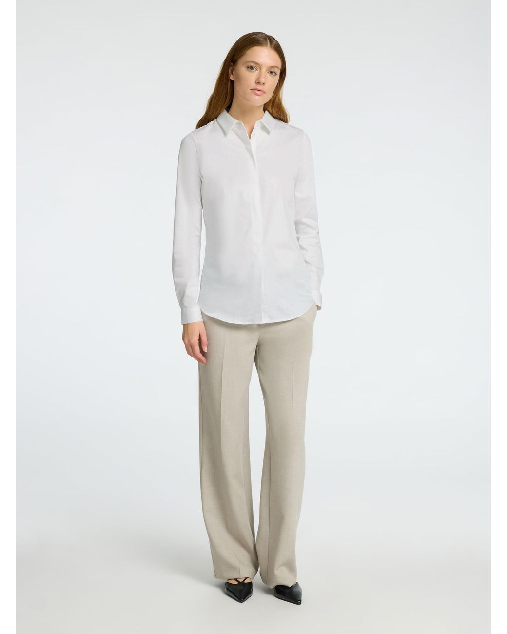 SELECTED White Bluse Slfromie