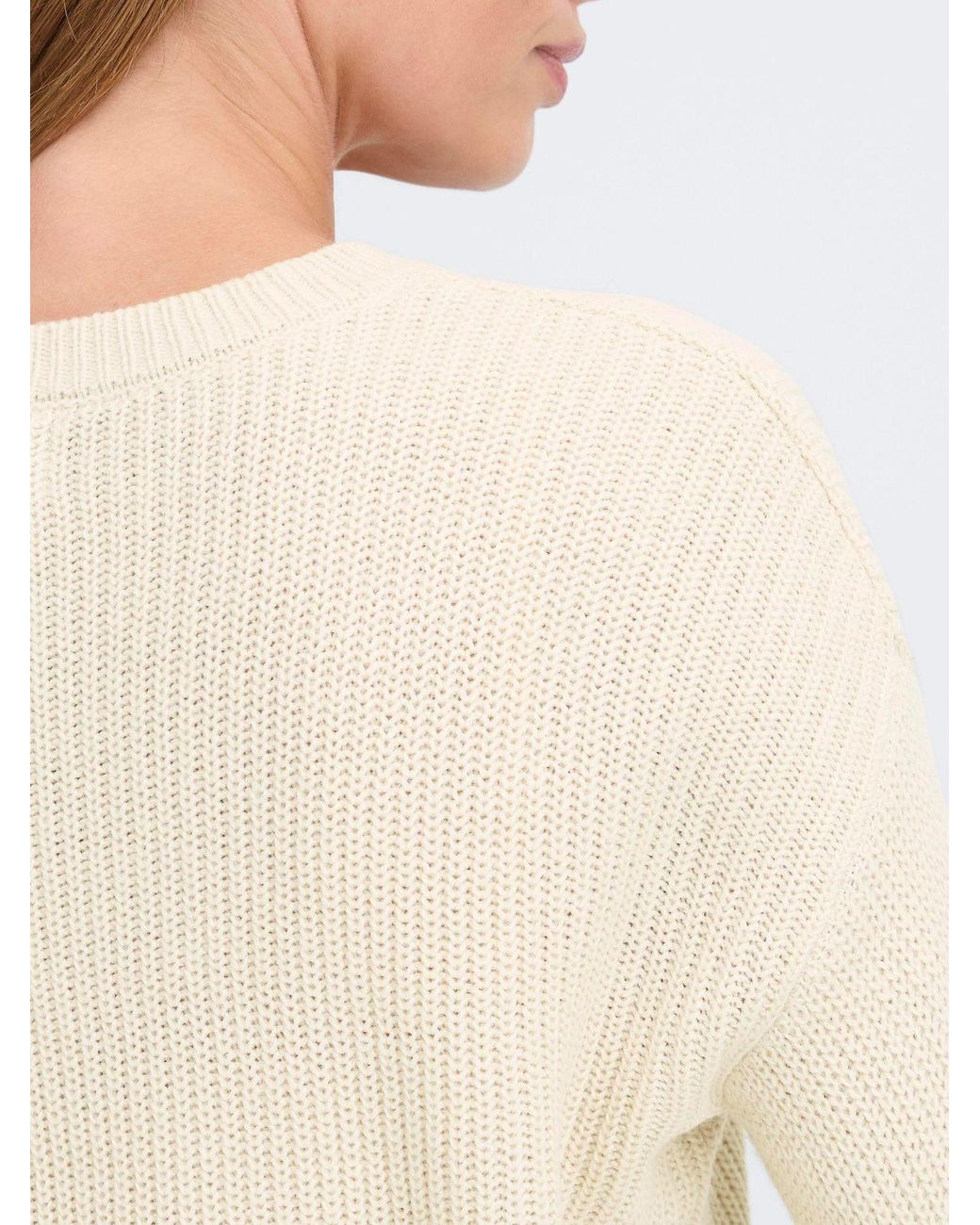 Oxmo White Strickpullover Oxfkimni