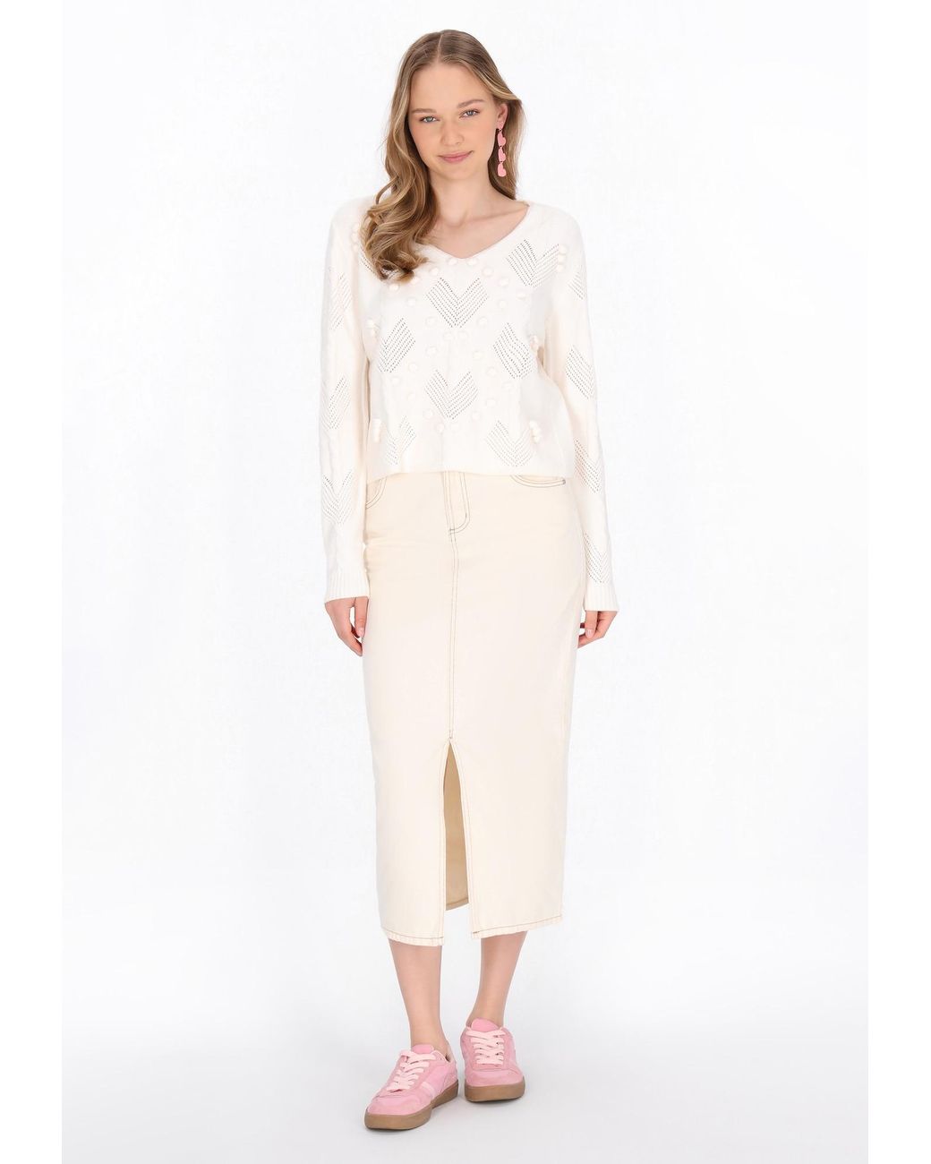 myMo White Pullover