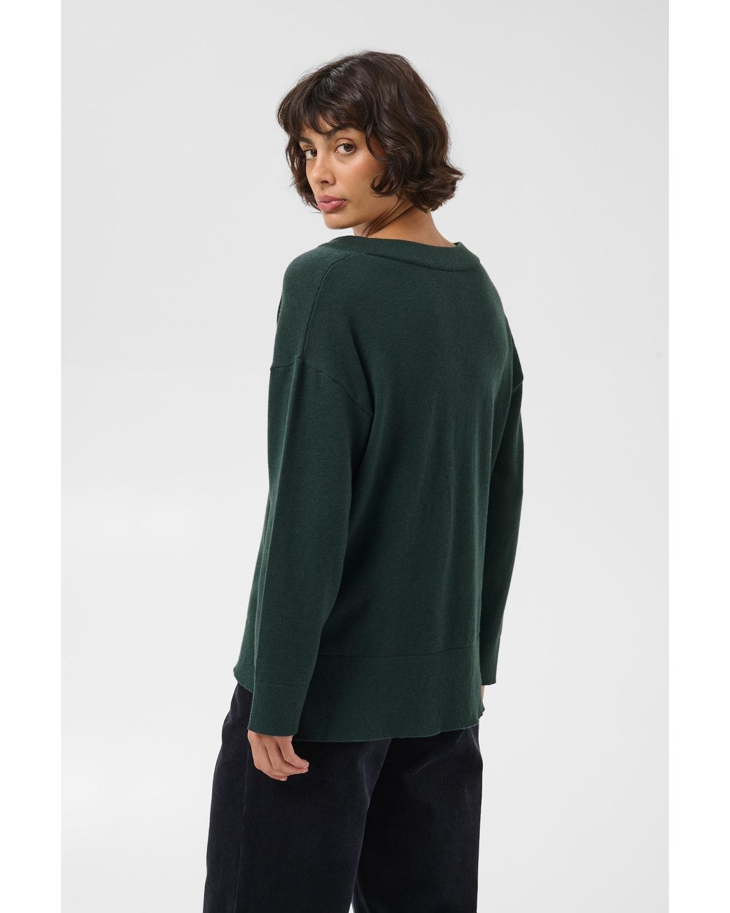 Part Two Green Pullover Charlin
