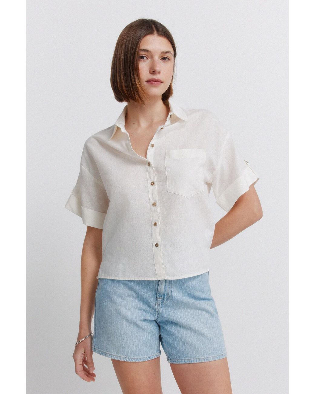 Springfield White Bluse