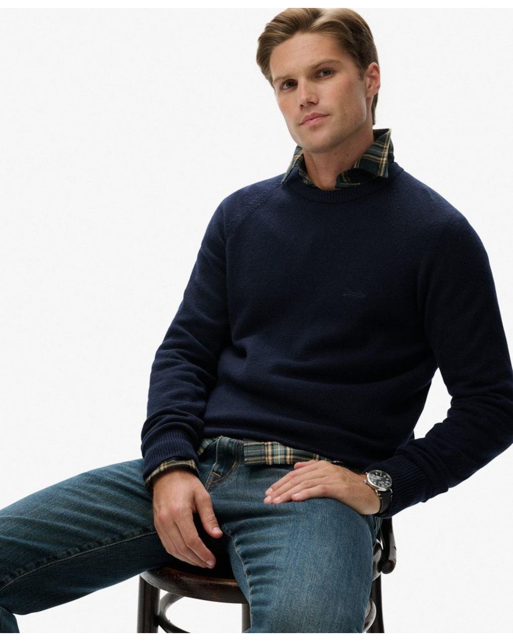 Superdry & Co Pullover in Blue für Herren