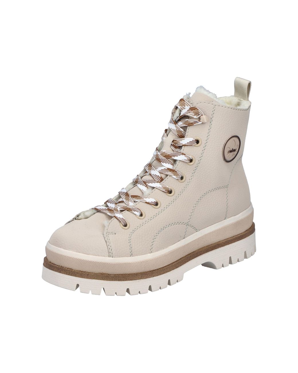 Rieker Natural Schnürstiefelette