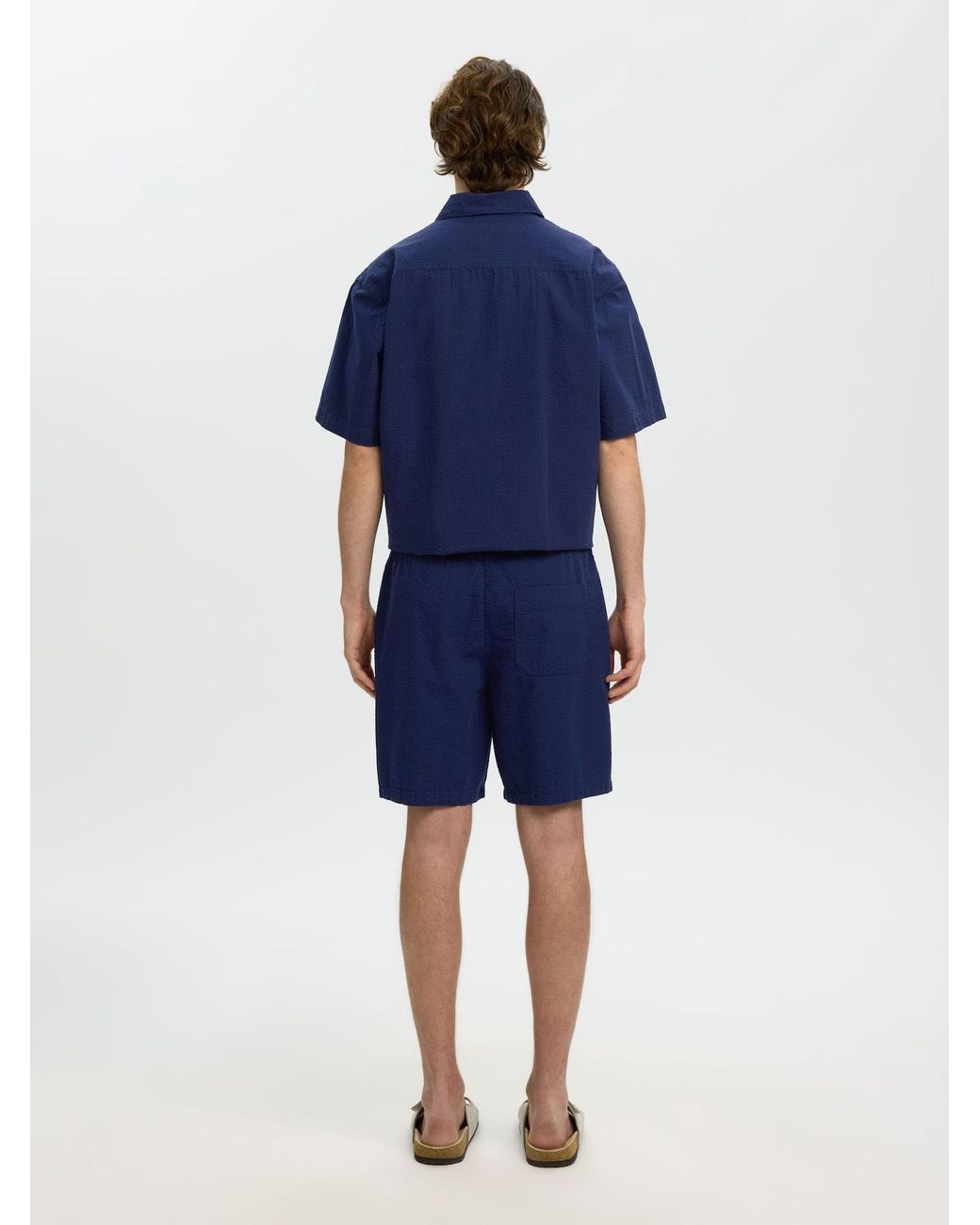 SELECTED Shorts in Blue für Herren