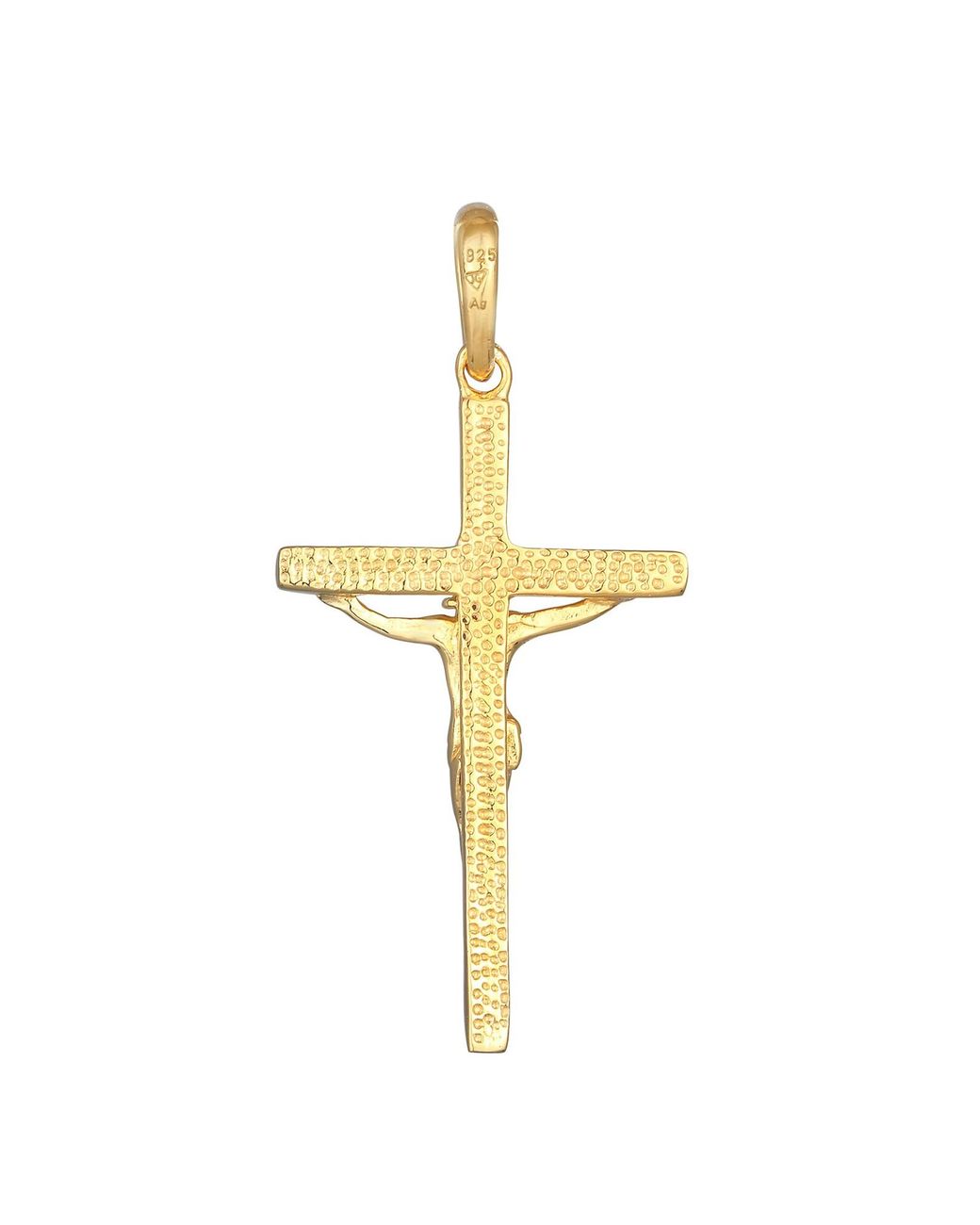 Elli Jewelry Metallic Anhänger Kreuz