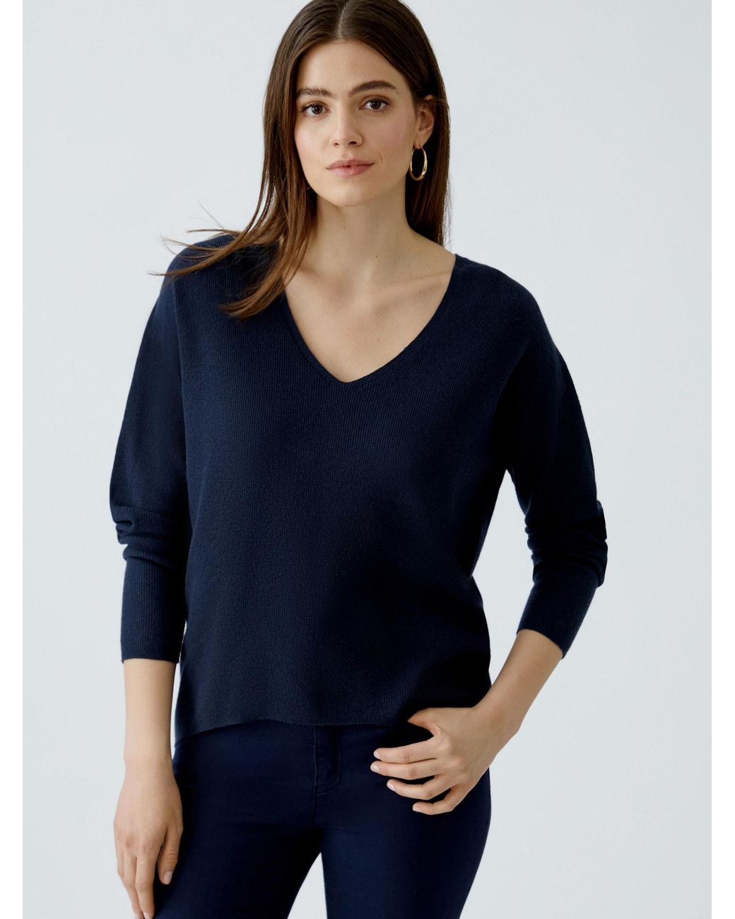 Ouí Blue Pullover Freyja