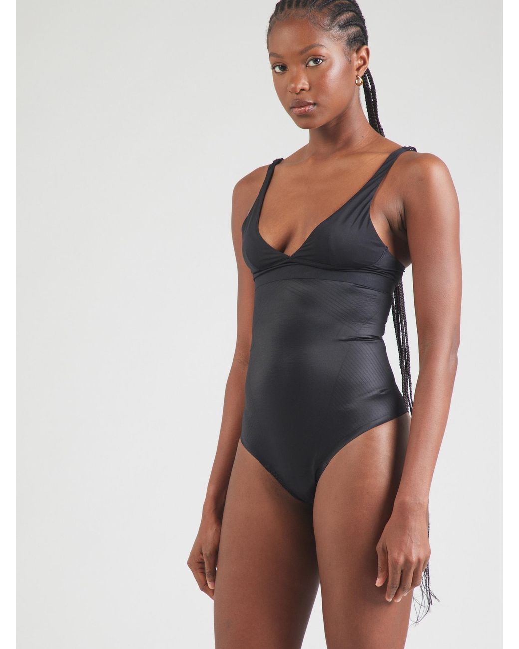 Spanx Blue Invisible High-Waisted Thong