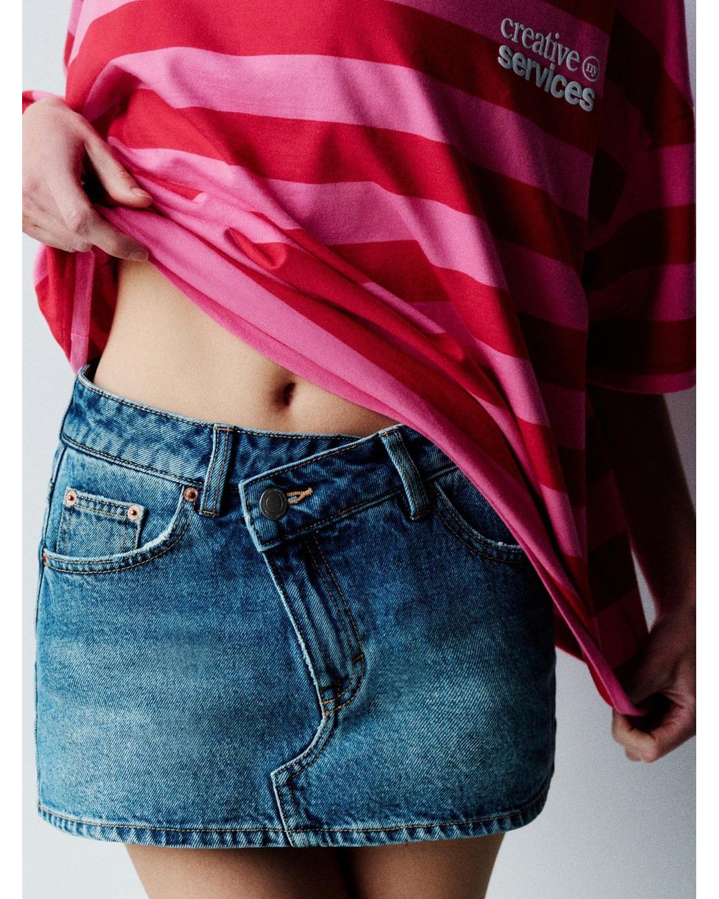 Pull&Bear Blue Rock