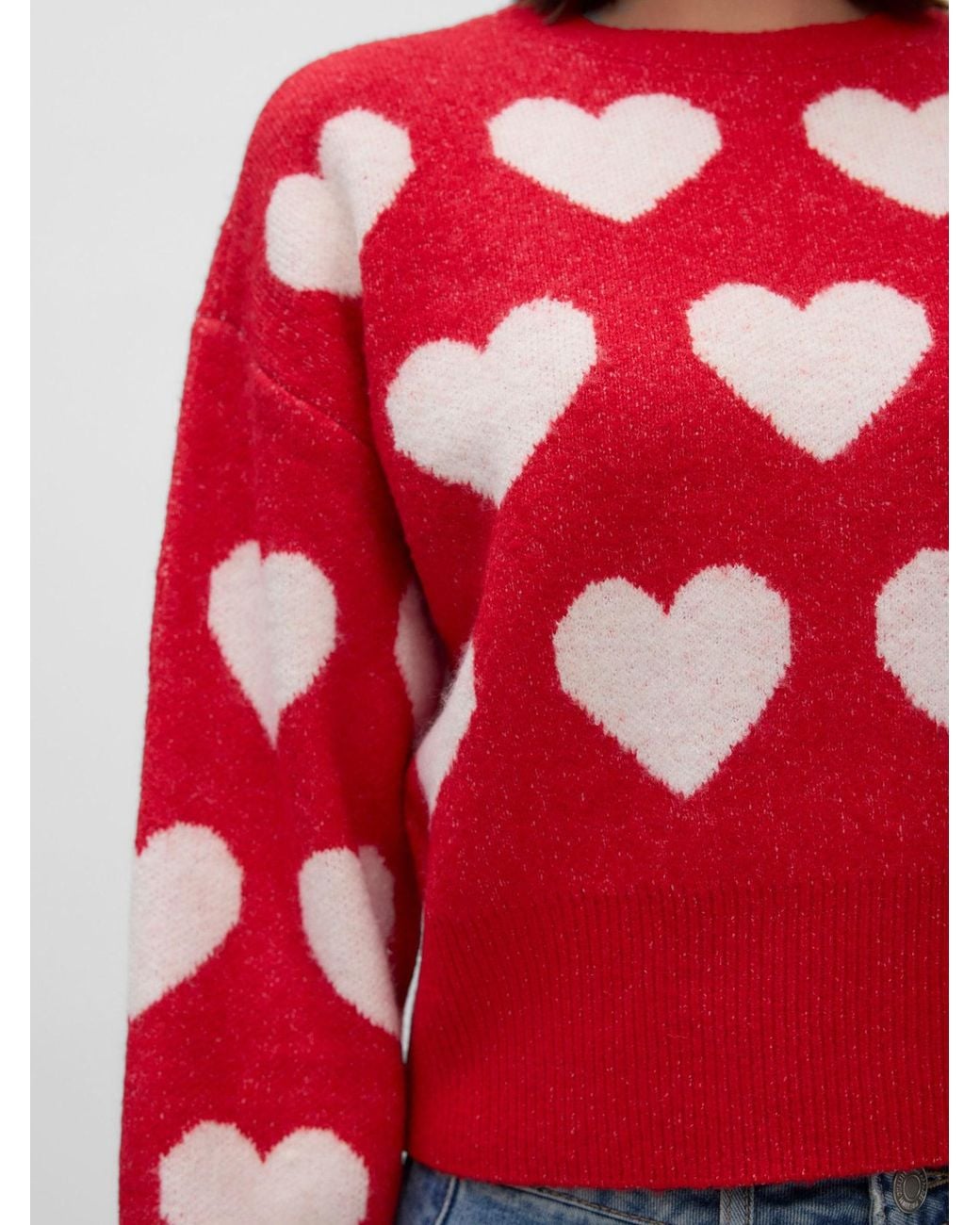 Vero Moda Red Pullover Vmhearty