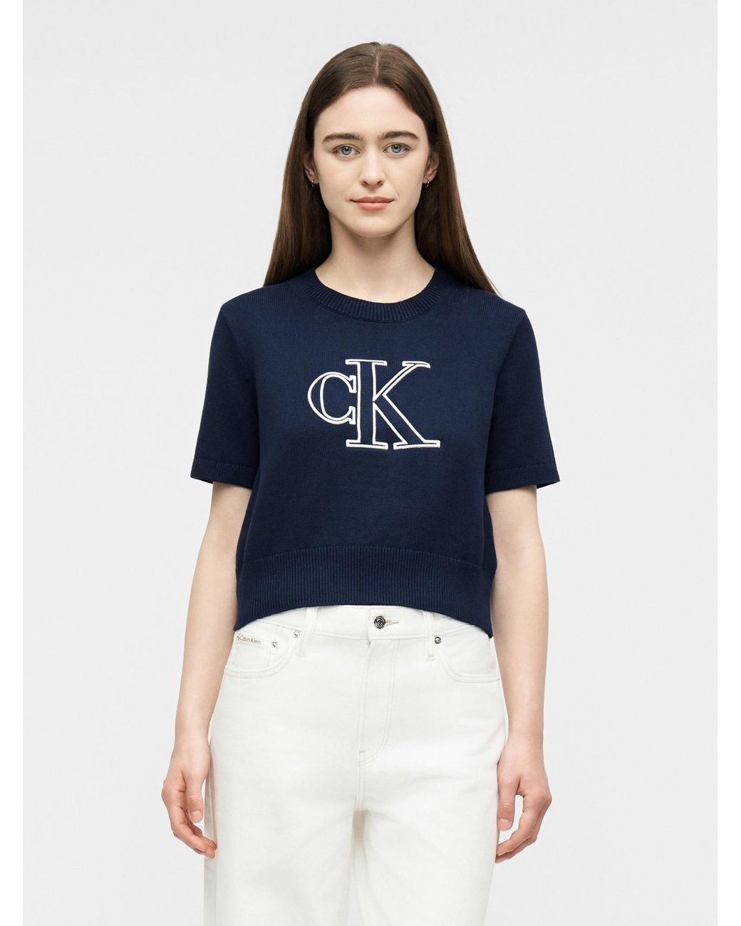 Calvin Klein Blue Pullover