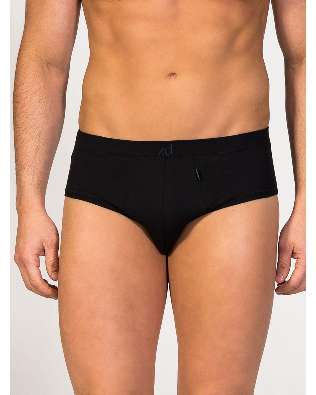 Zd - Zero Defects Slip Mini Egyptian Cotton in Black für Herren