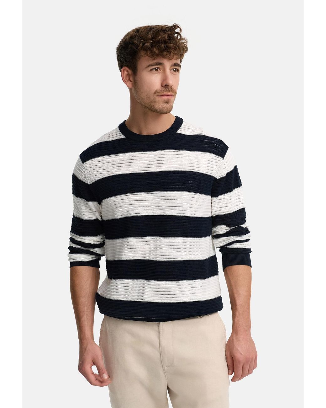 INDICODE Pullover Intidsel in Blue für Herren