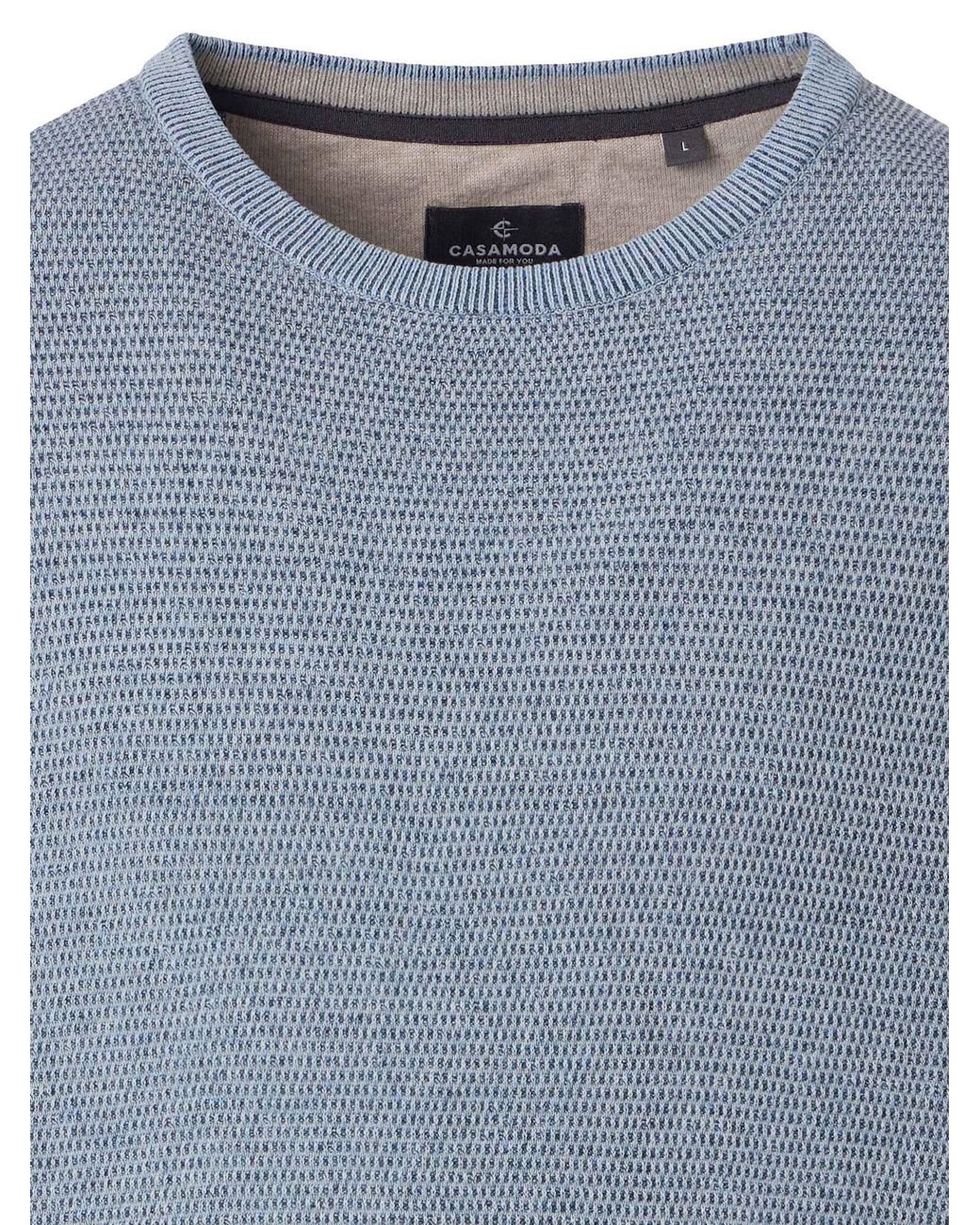 CASA MODA Pullover Basic in Blue für Herren