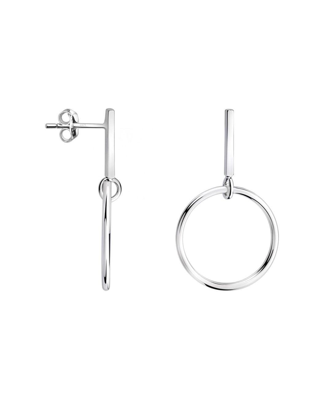 Sofia Milani Metallic Ohrringe Circle