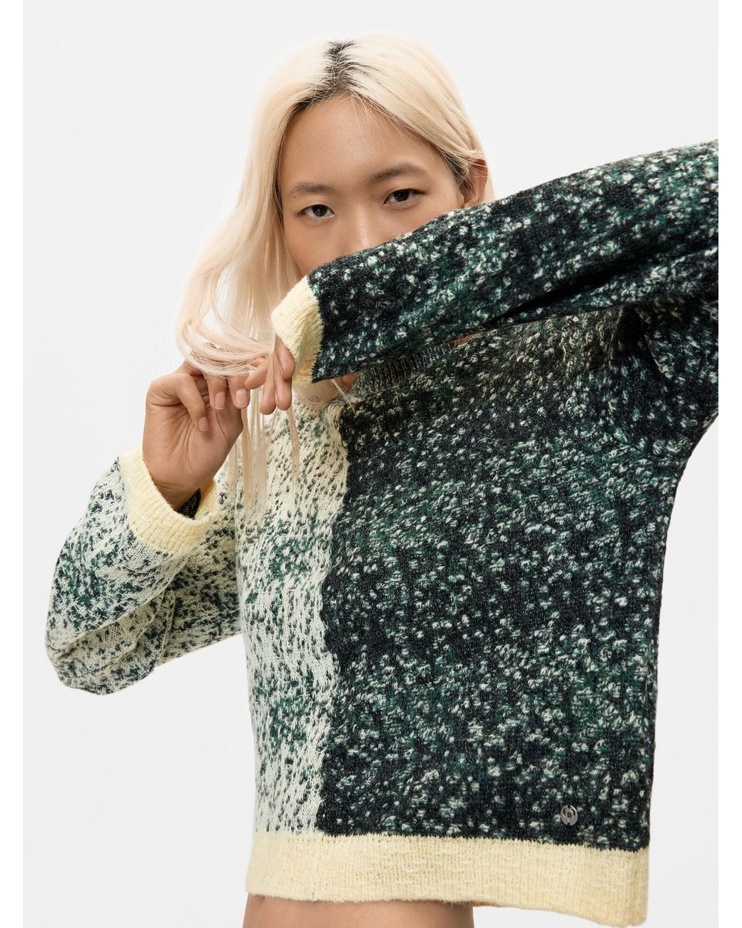 Desigual Green Pullover