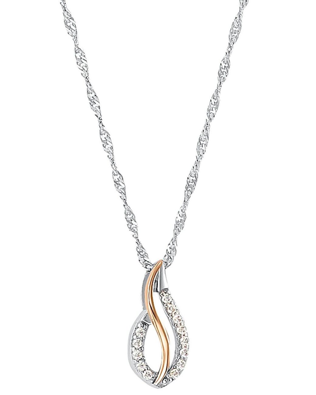 Amor White Kette
