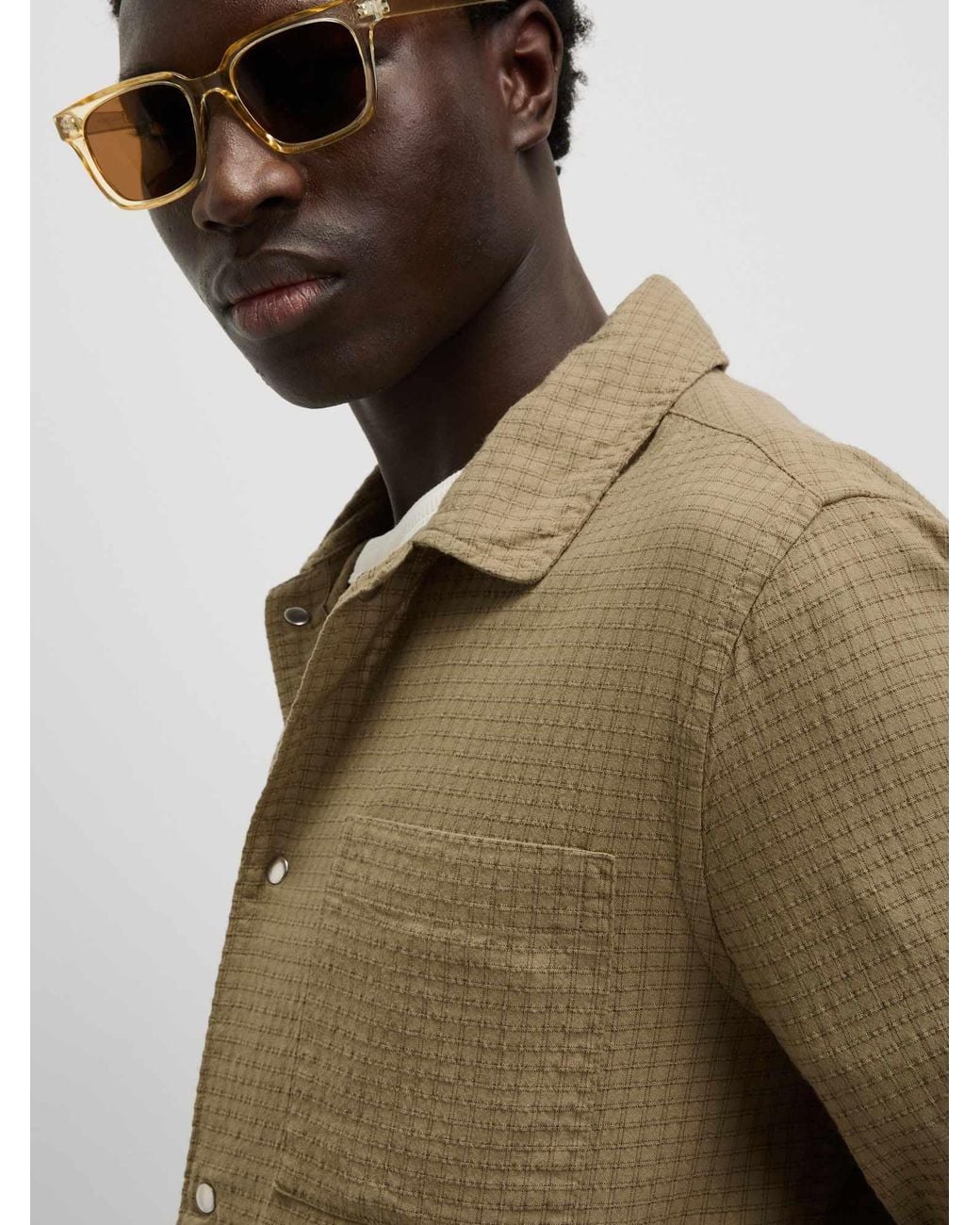 Marks & Spencer Hemd in Natural für Herren