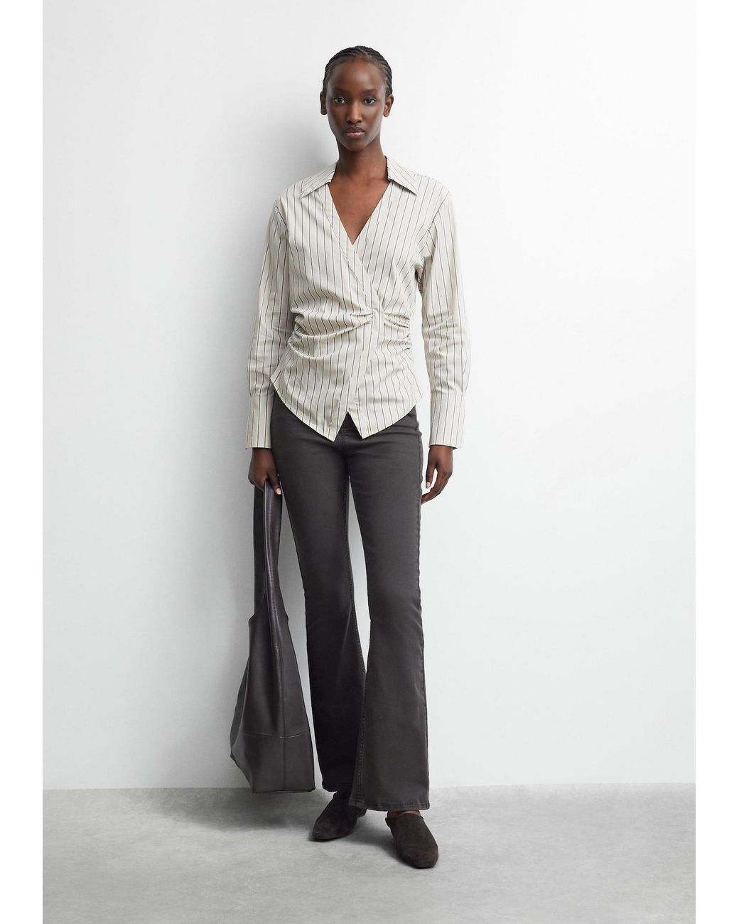 Comma, White Bluse