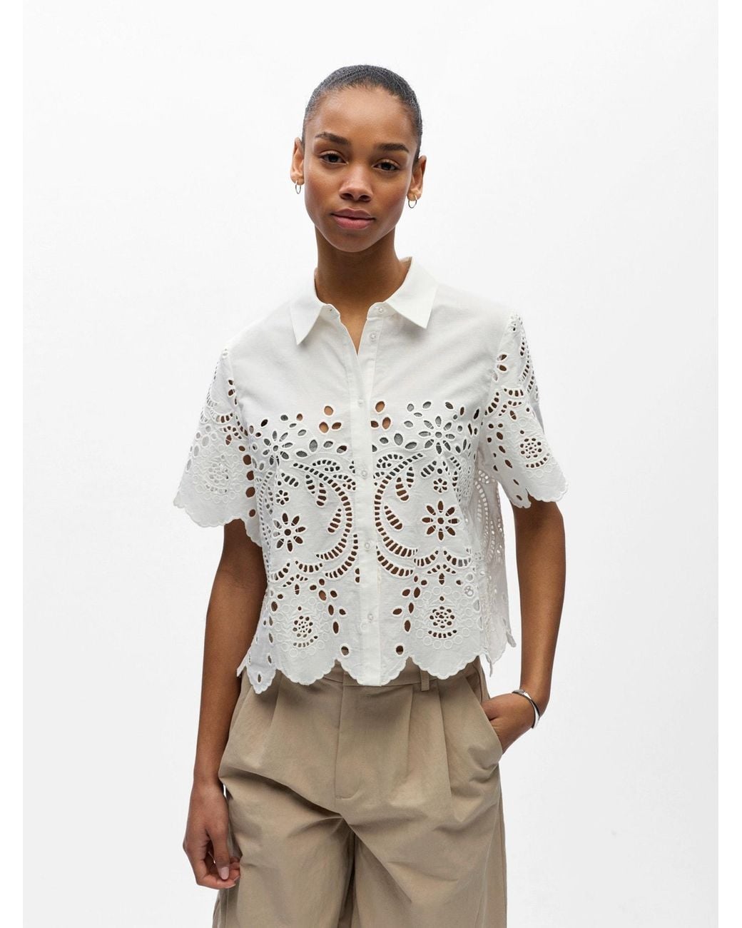 Object White Bluse Elena