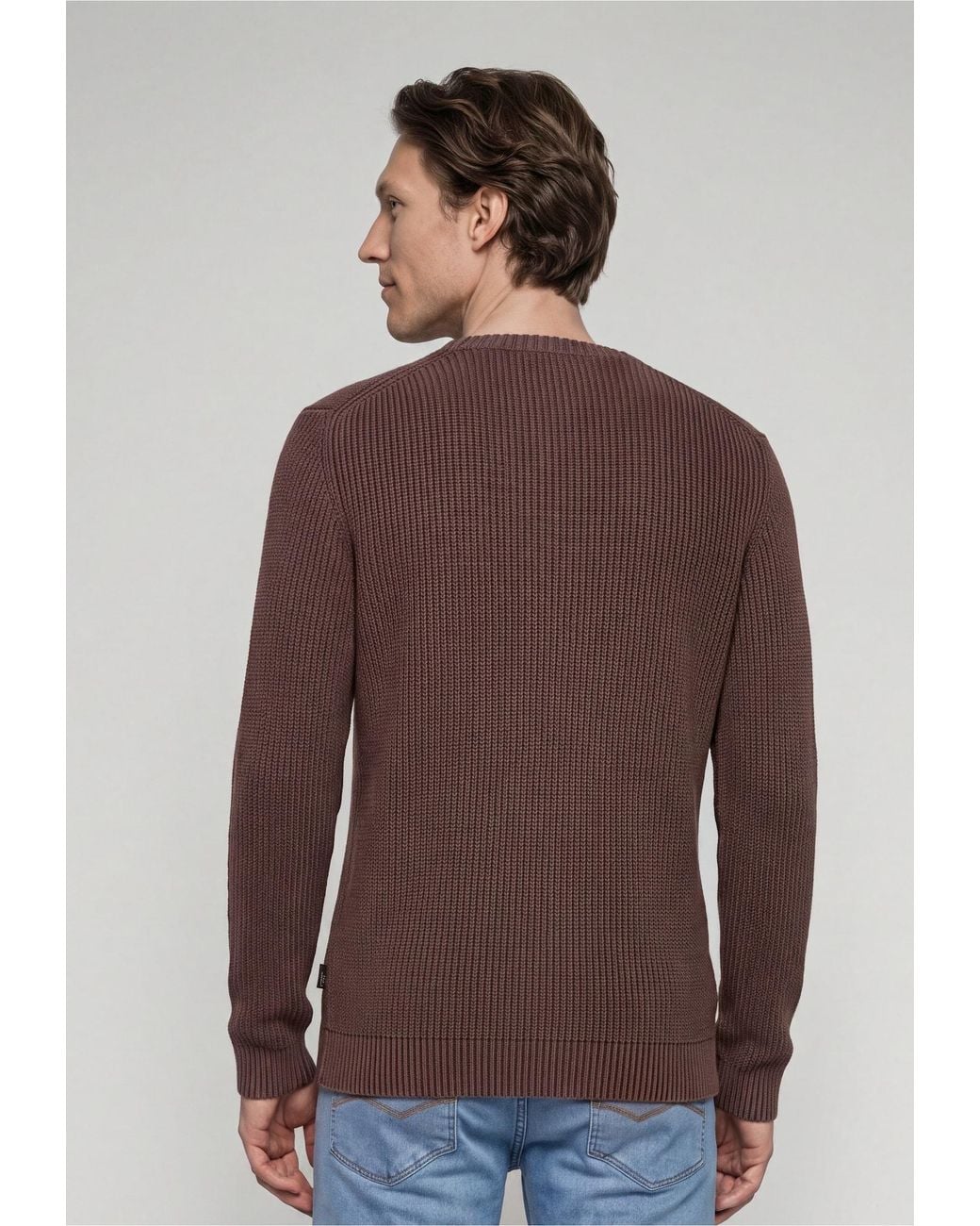 INDICODE Pullover Torpedo in Brown für Herren