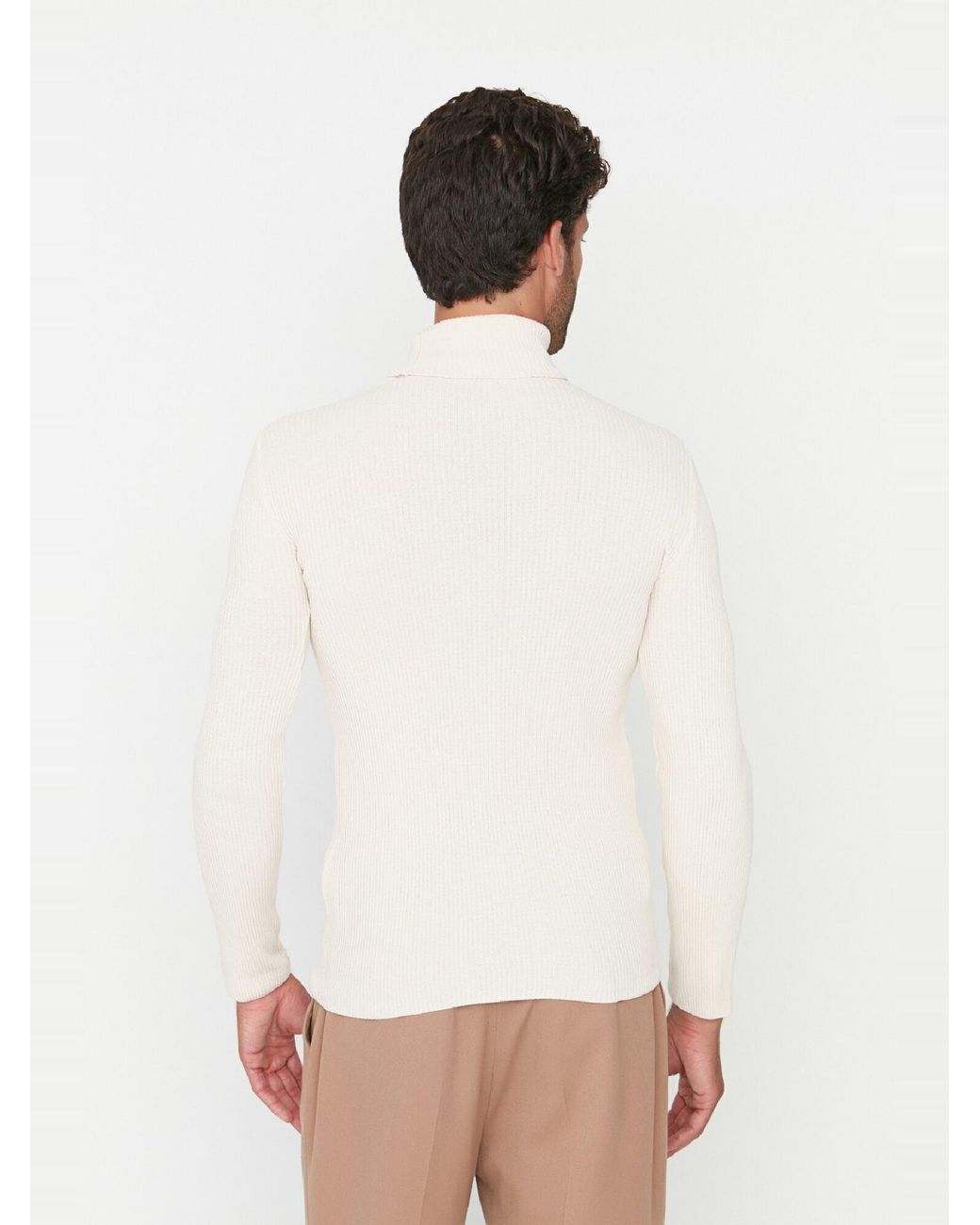 Trendyol Pullover in White für Herren
