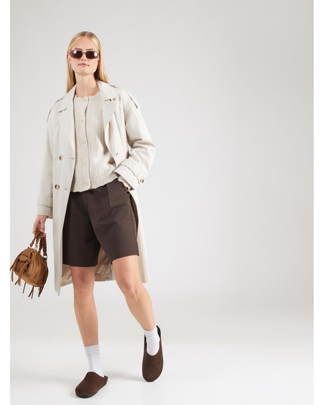 Vila White Strickjacke Vimarti