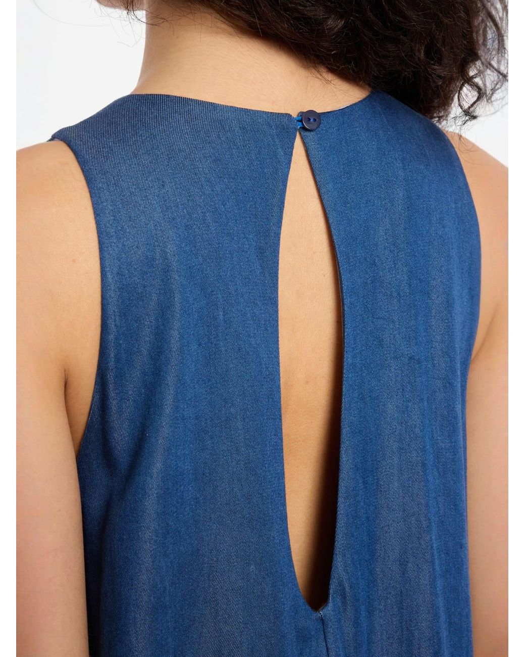 Ana Alcazar Blue Kleid Darin