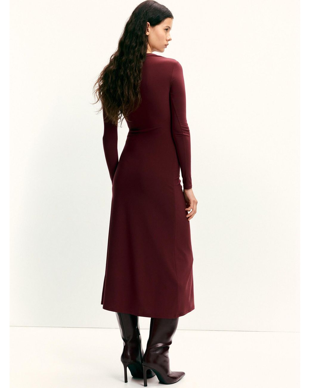 Pull&Bear Purple Kleid