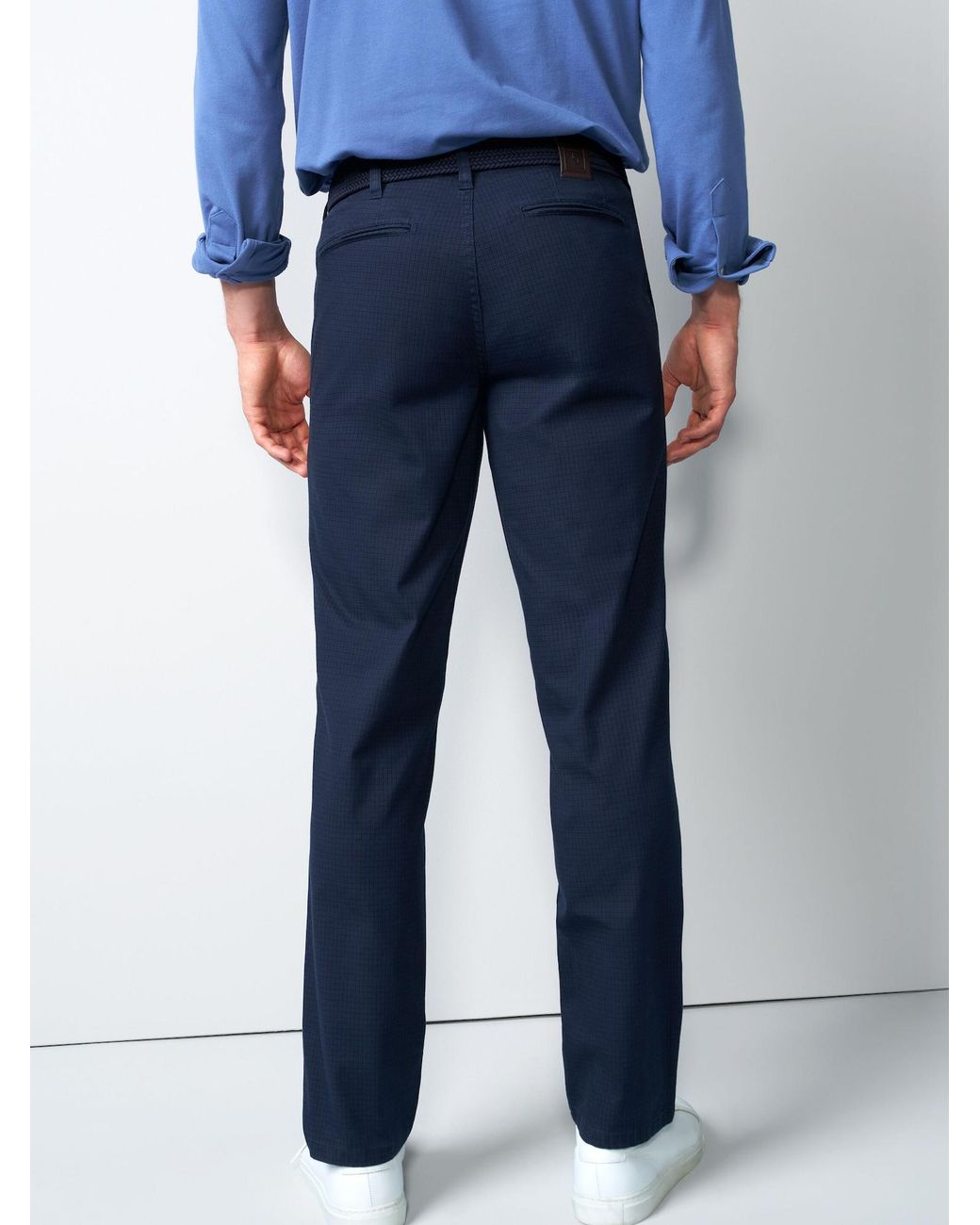 Meyer Chinohose M5 2-6190 in Blue für Herren