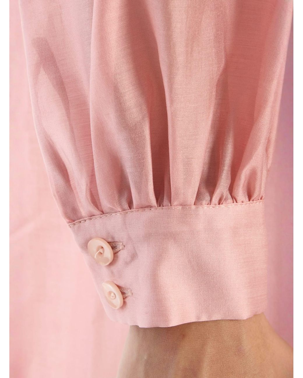 Ana Alcazar Pink Blusenkleid Wakea