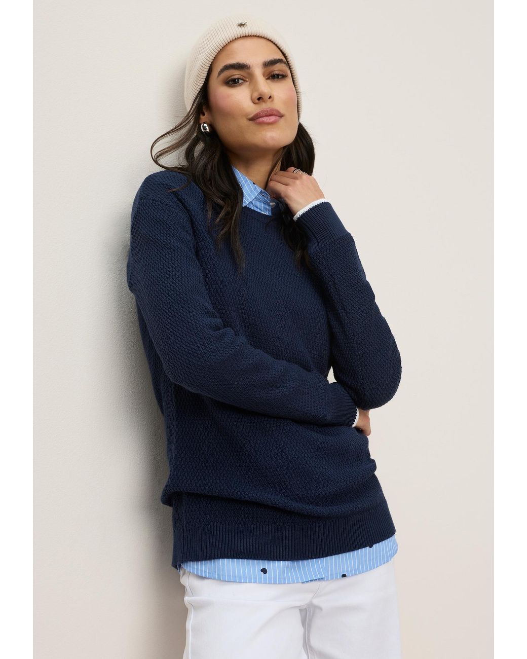 Tamaris Blue Pullover