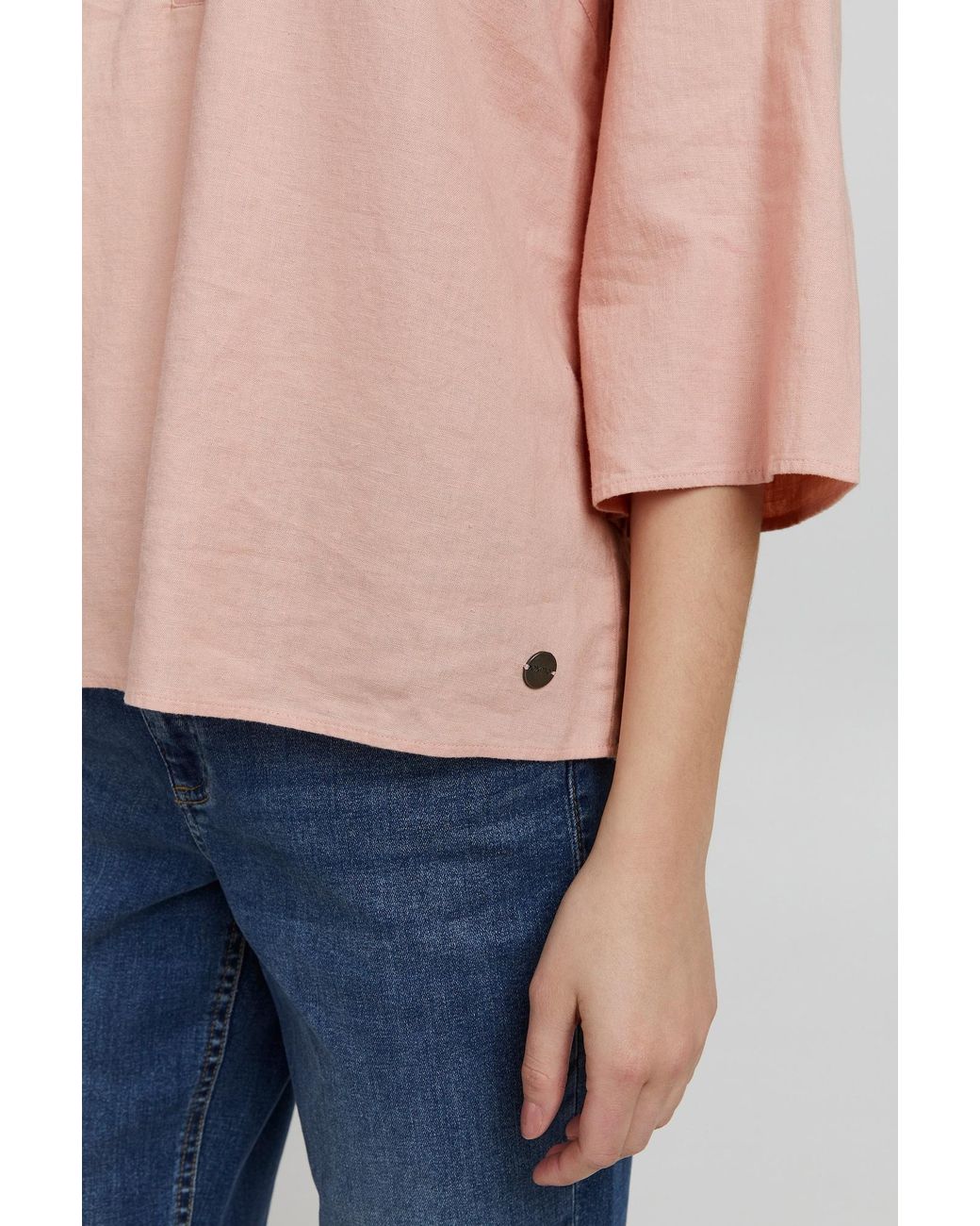 Oxmo Pink Bluse
