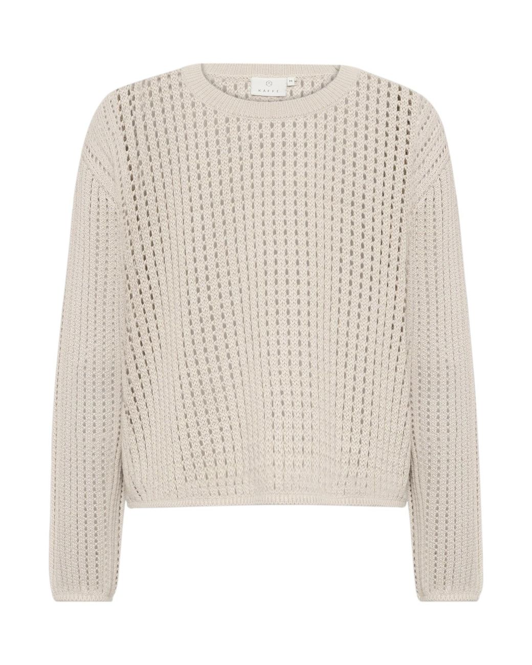 Kaffe White Pullover Kasolar