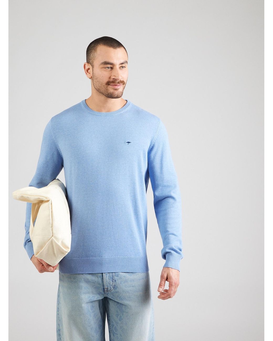 Fynch-Hatton Pullover in Blue für Herren