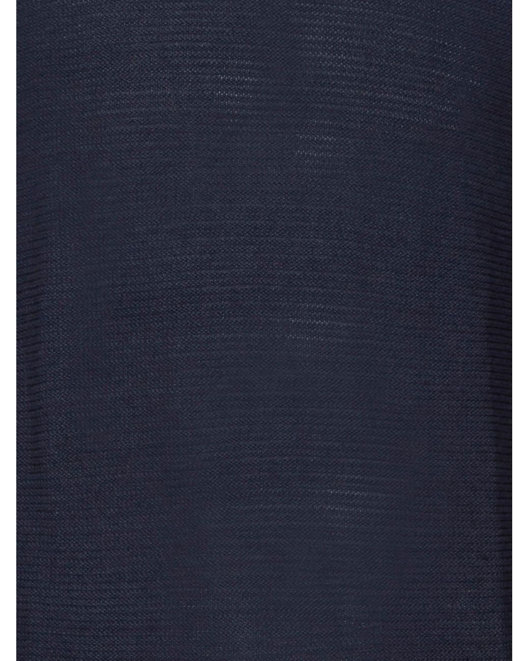 Solid Pullover in Blue für Herren