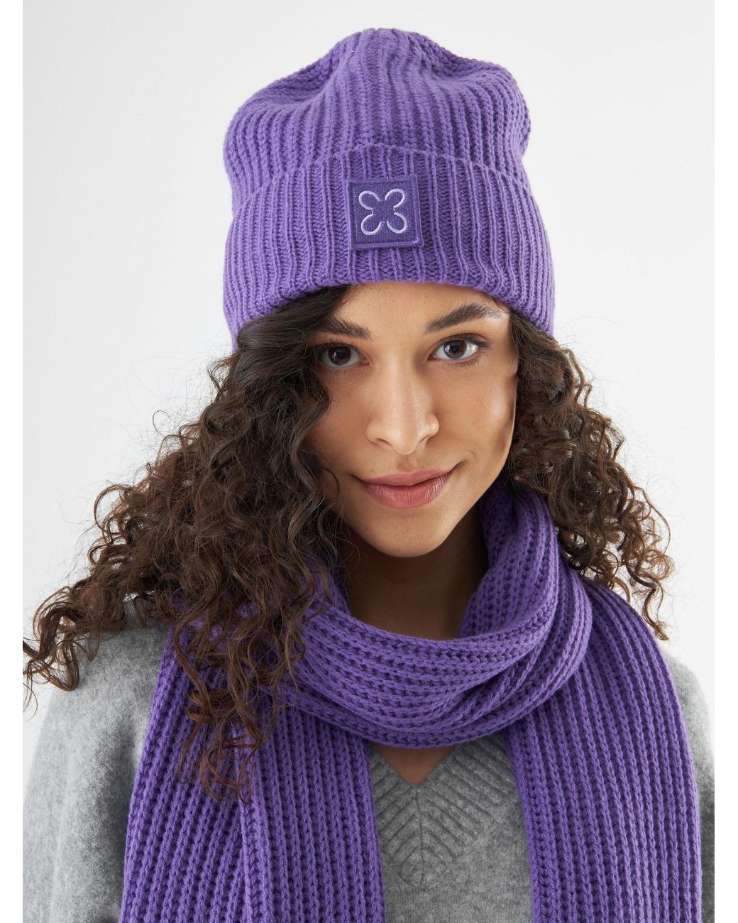 Codello Mütze in Purple für Herren