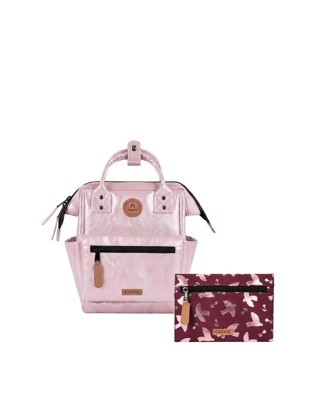 Cabaïa Pink Rucksack Extra Small Scilla
