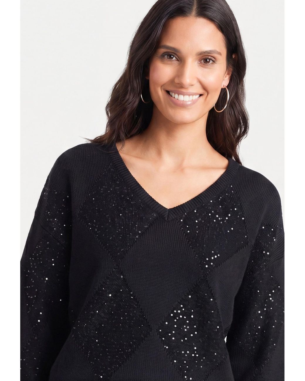 usha BLACK LABEL Blue Pullover