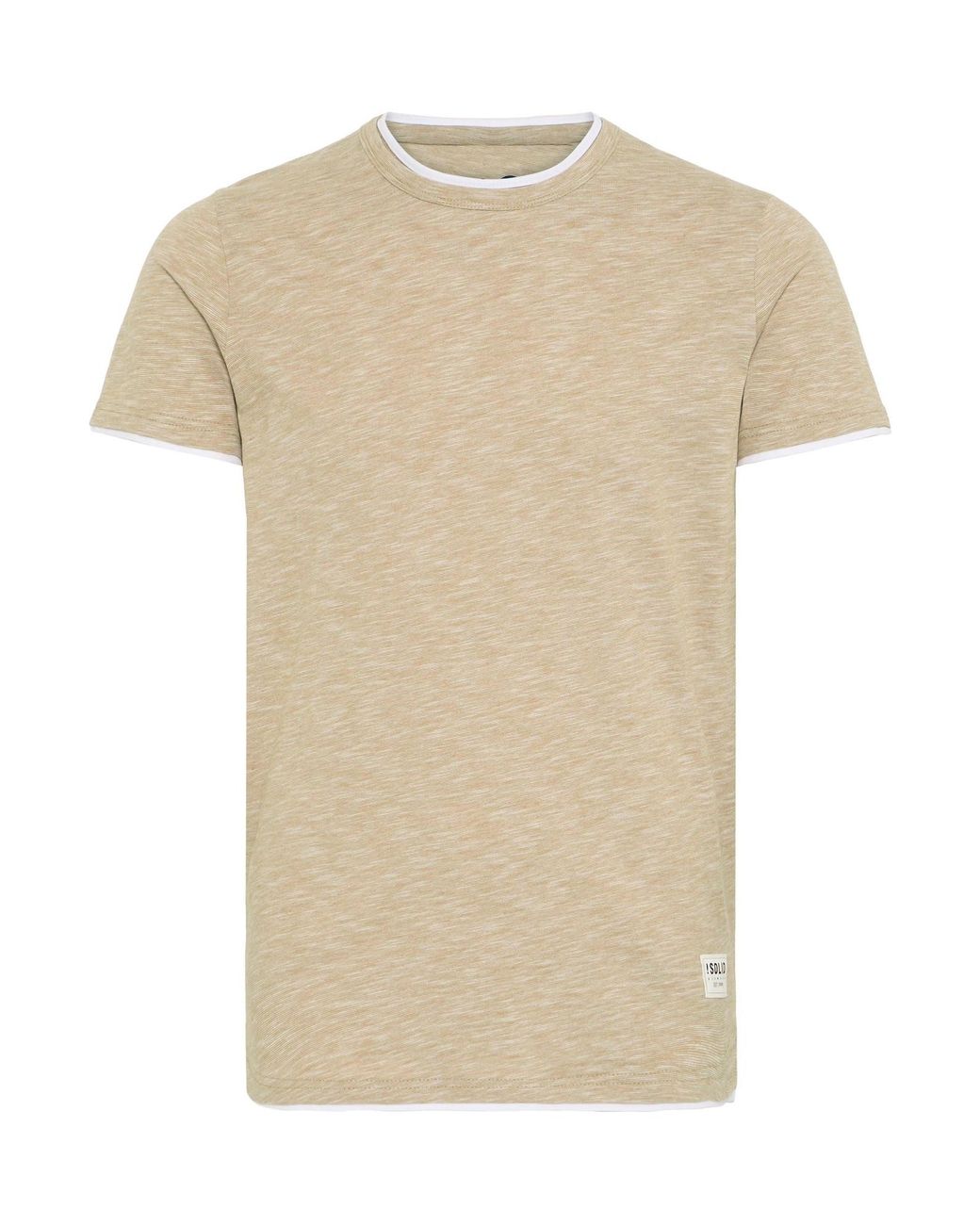 Solid Shirt Rigos in Natural für Herren