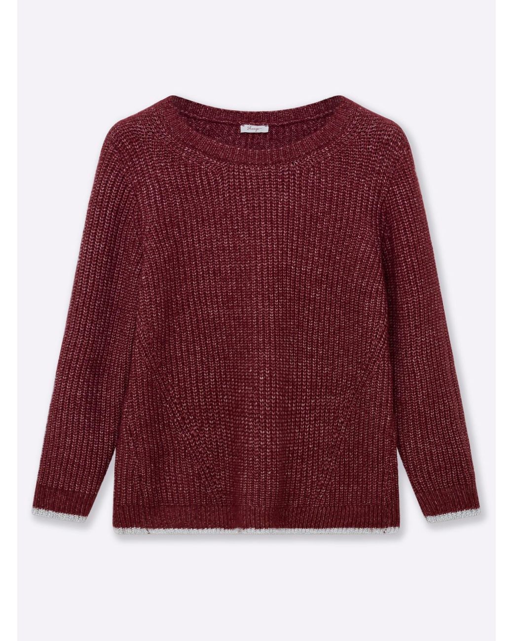 Sheego Red Pullover