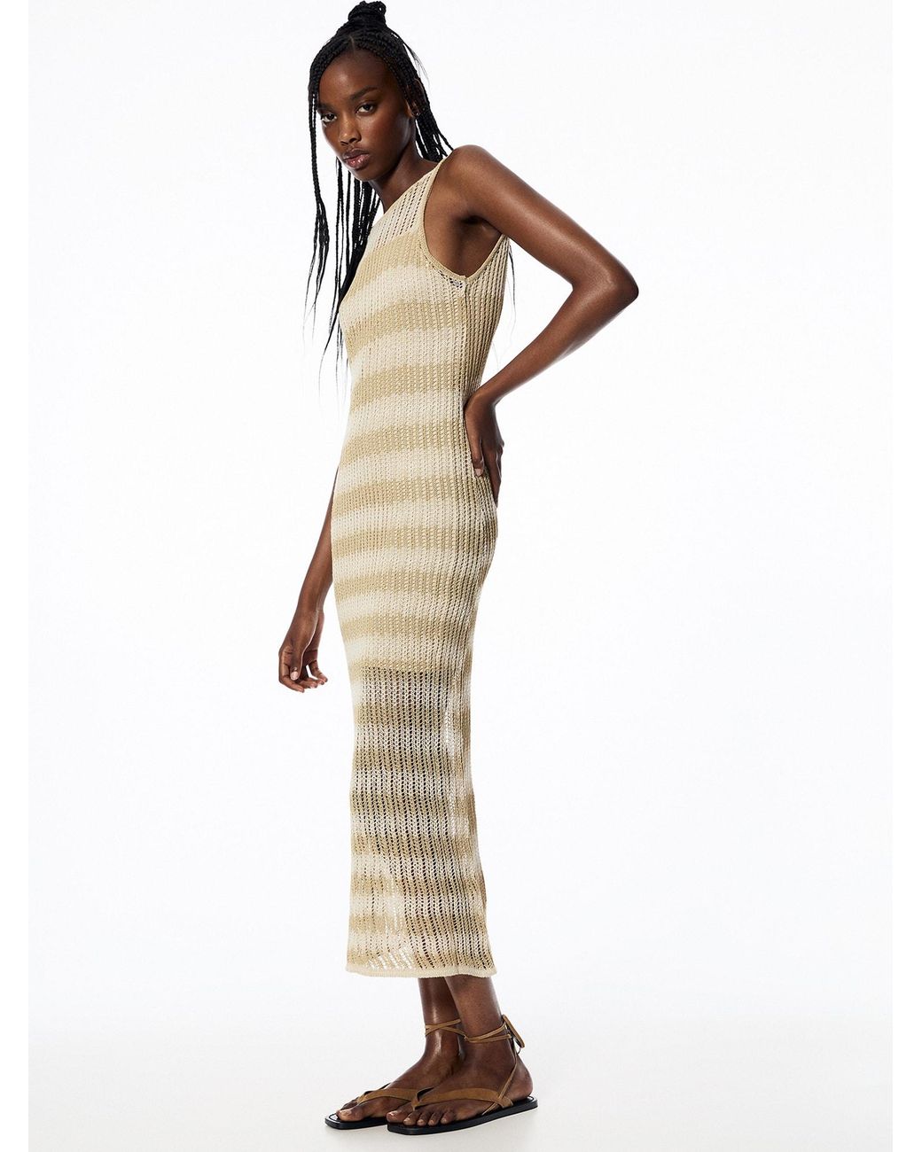 Pull&Bear Natural Kleid