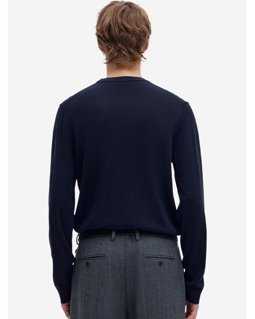 SELECTED Pullover Tray in Blue für Herren