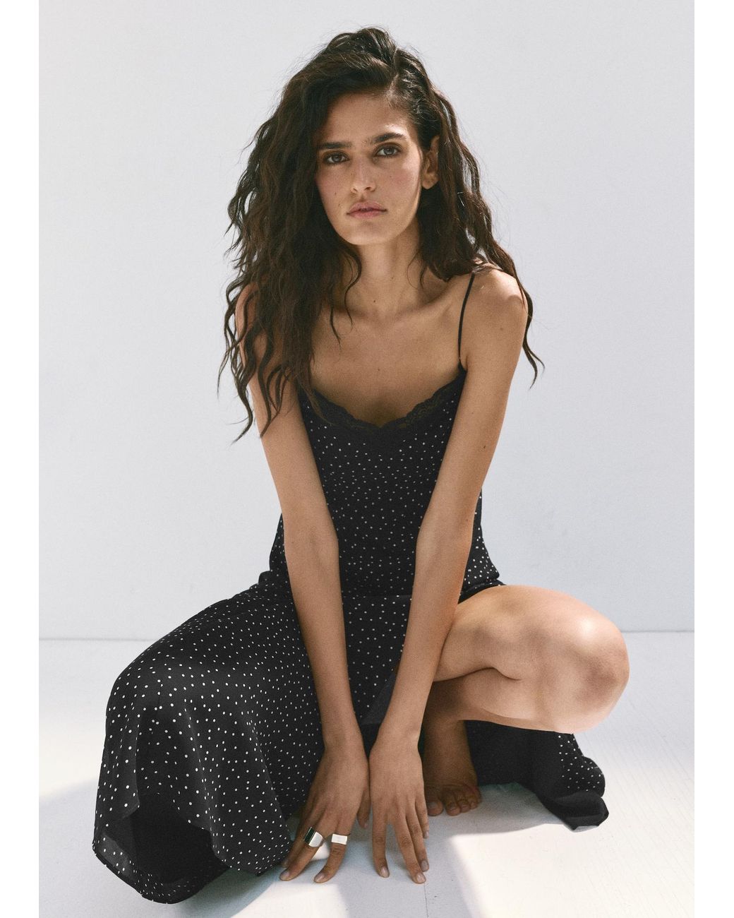 Mango Black Kleid
