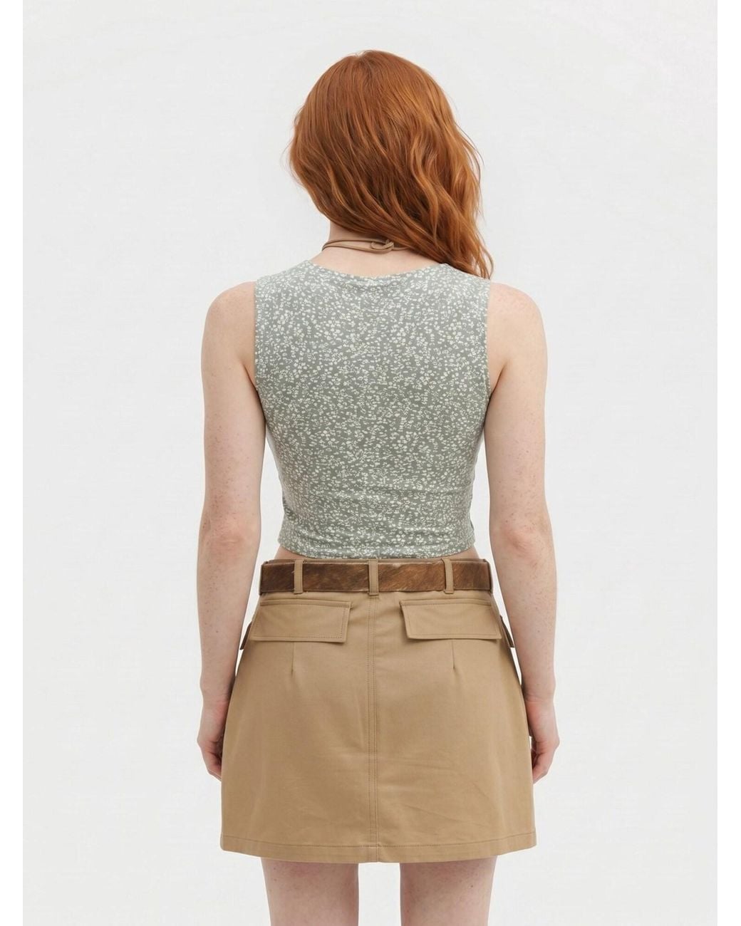 Alexa Dash Gray Bluse
