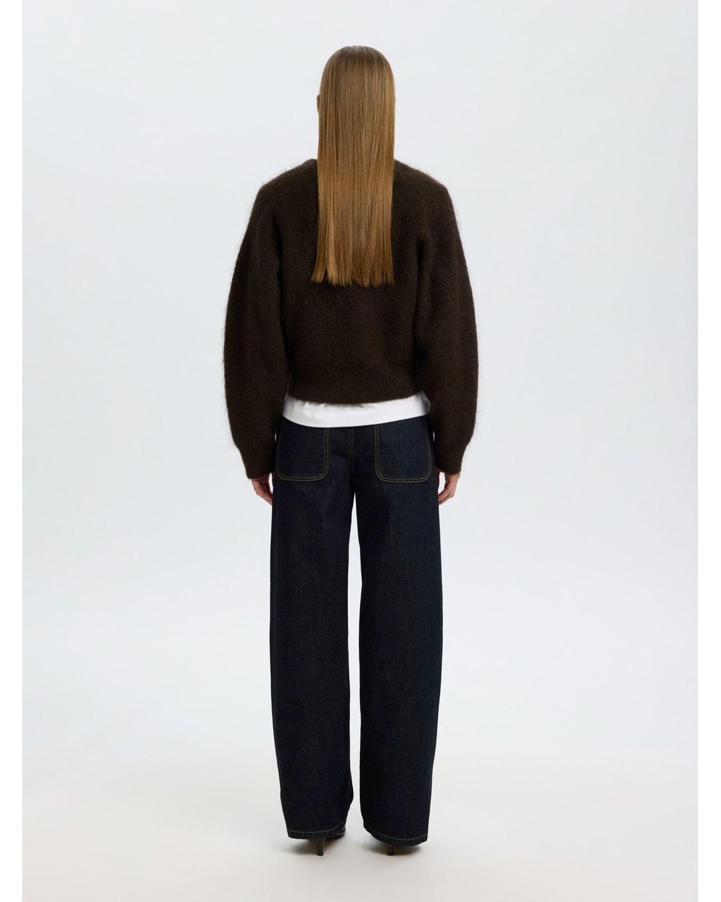 SELECTED Black Pullover