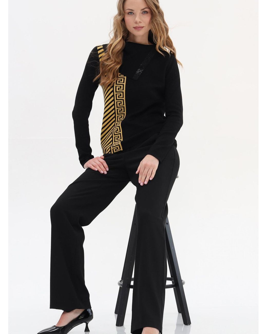 Passioni Black Pullover