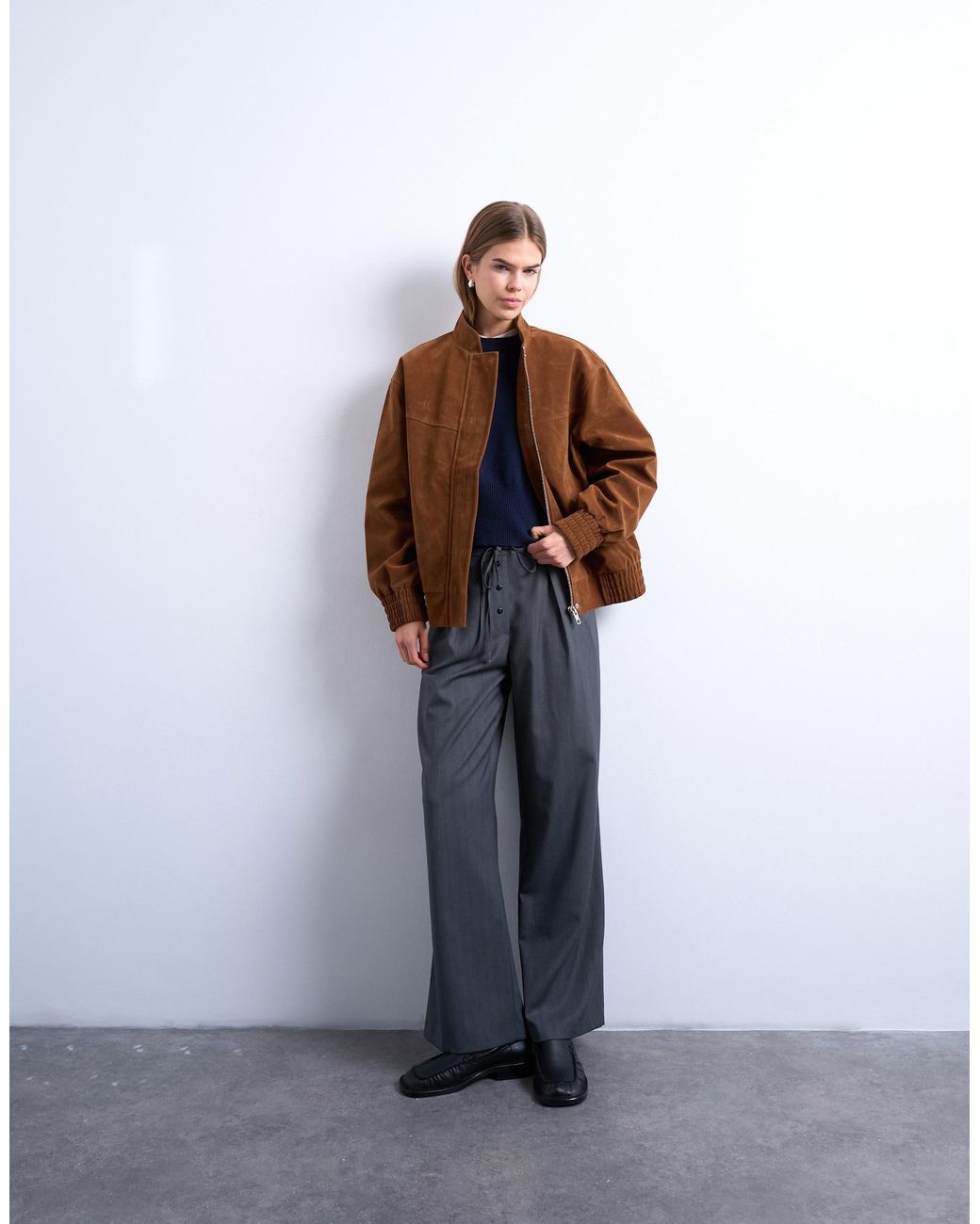 TOPSHOP Brown Jacke Charlotte
