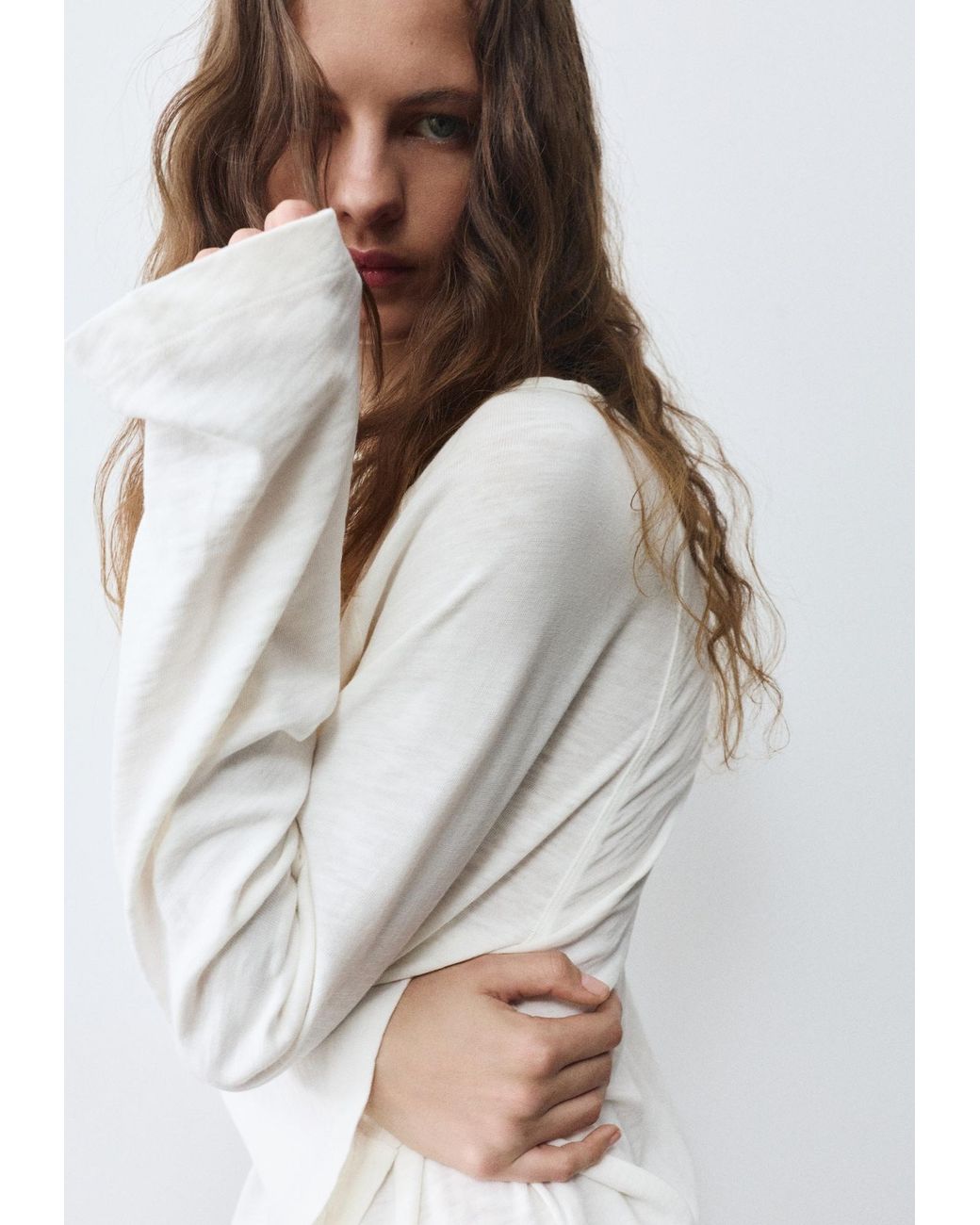 Pull&Bear White Shirt