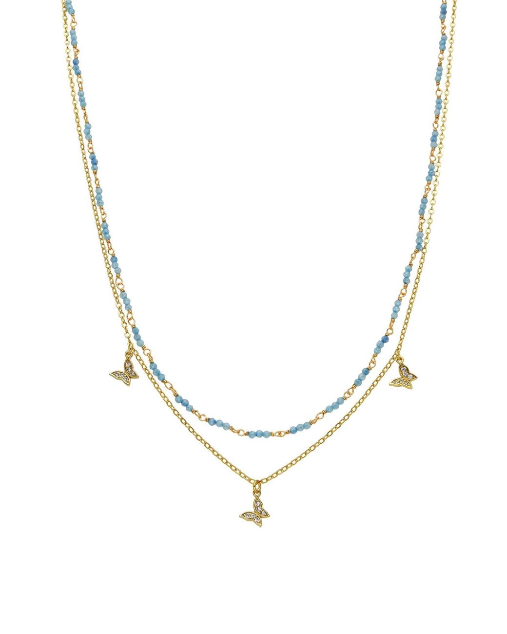 Luxenter Metallic Kette Zinli